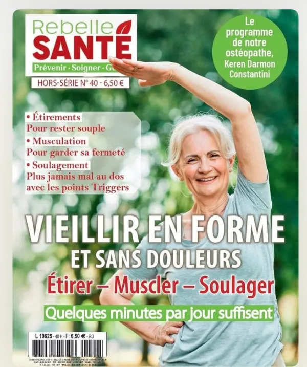 Rebelle Santé Hors-Série - Vieillir en forme - programme Keren Darmon